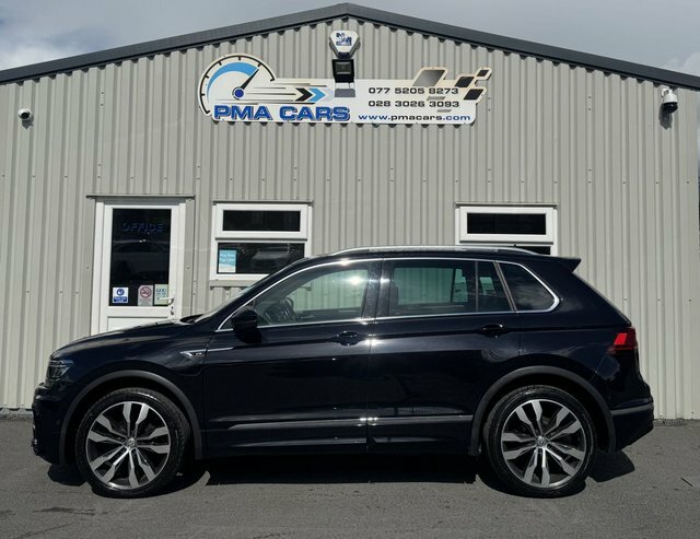 Volkswagen Tiguan 2.0 Tdi R-line Tech NX69OVD Black #4