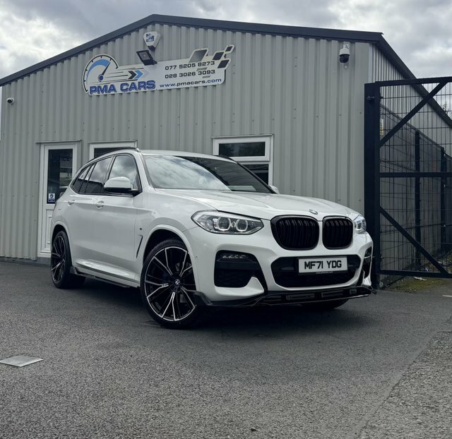 BMW X3 2.0 20D Mht M White