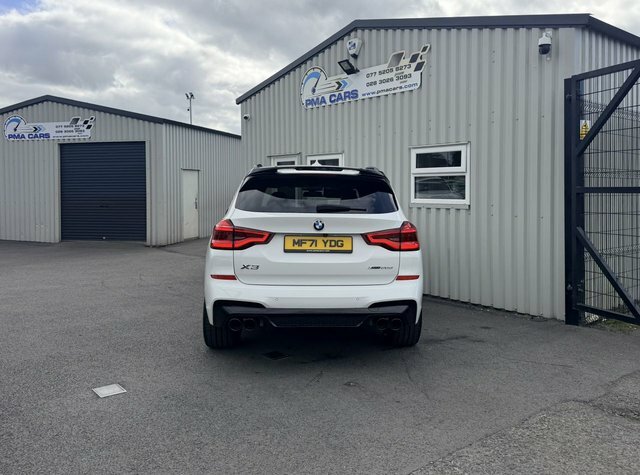 BMW X3 2.0 20D Mht M White #4