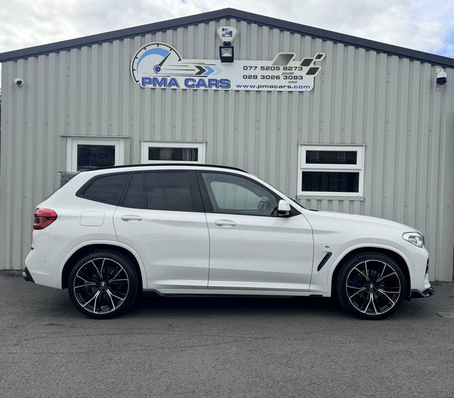 BMW X3 2.0 20D Mht M White #2