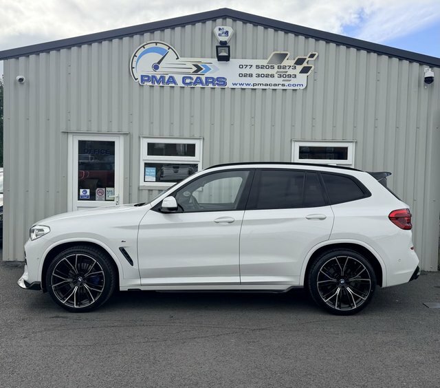 BMW X3 2.0 20D Mht M White #5