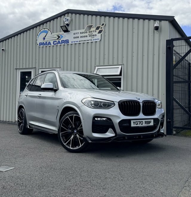 BMW X3 2.0 20D M Sport Silver