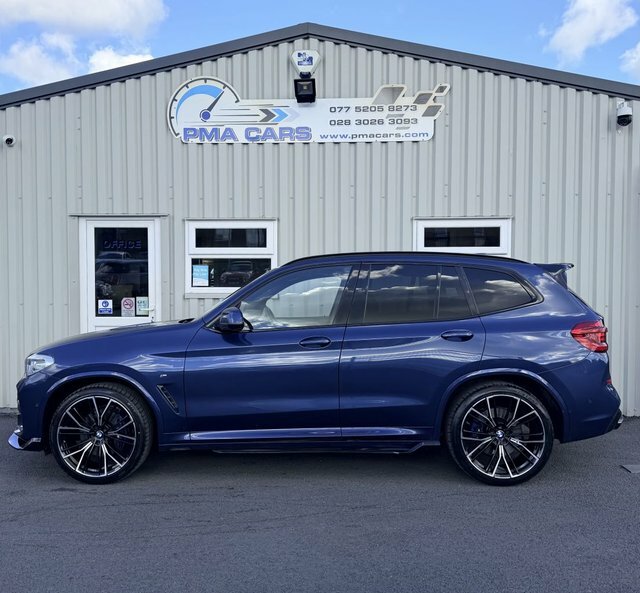 BMW X3 3.0 30D M Sport Blue #3