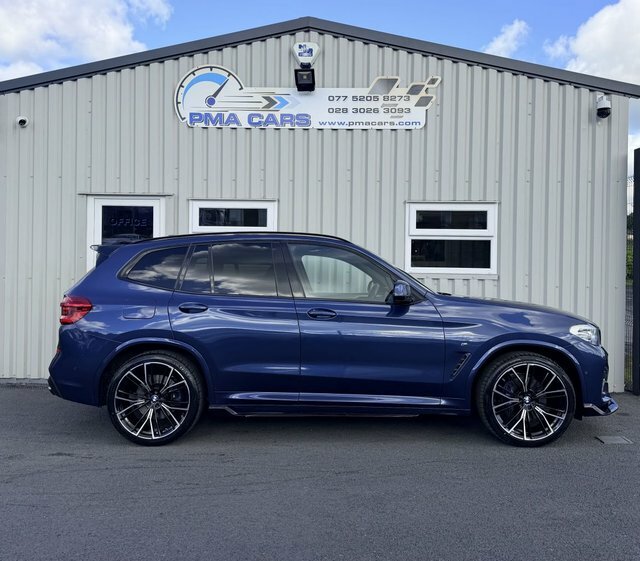 BMW X3 3.0 30D M Sport Blue