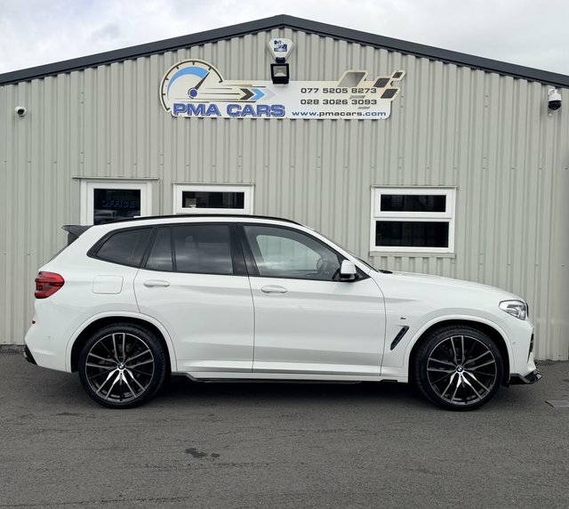 BMW X3 2.0 20D M Sport White