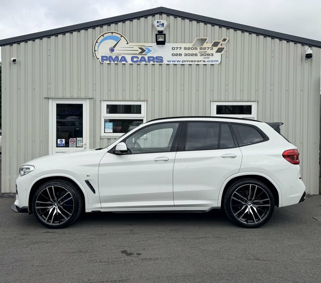 BMW X3 2.0 20D M Sport White #4
