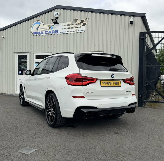 BMW X3 2.0 20D M Sport White #2