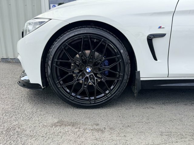 BMW 4 Series Gran Coupe 2.0 420D M Sport White #5