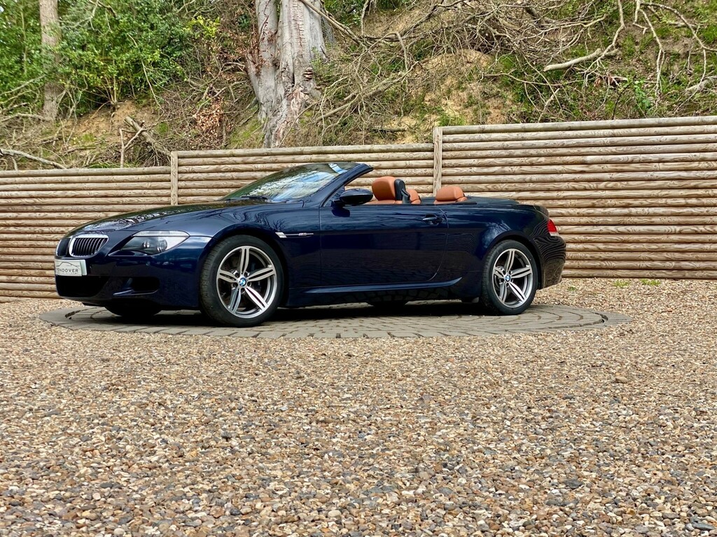 BMW M6 Convertible Blue #4
