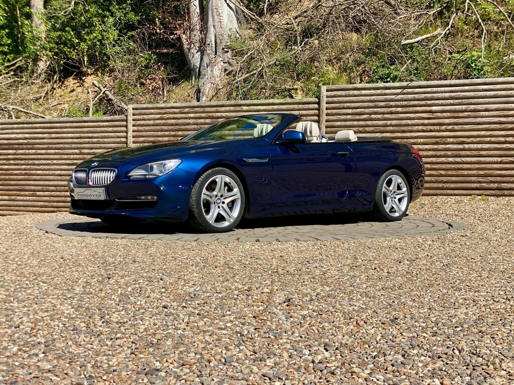 BMW 6 Series Convertible Blue