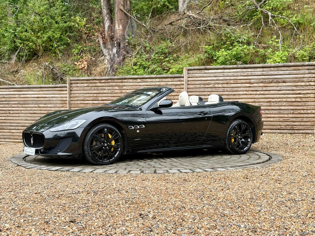 Maserati GranCabrio Convertible Black #4