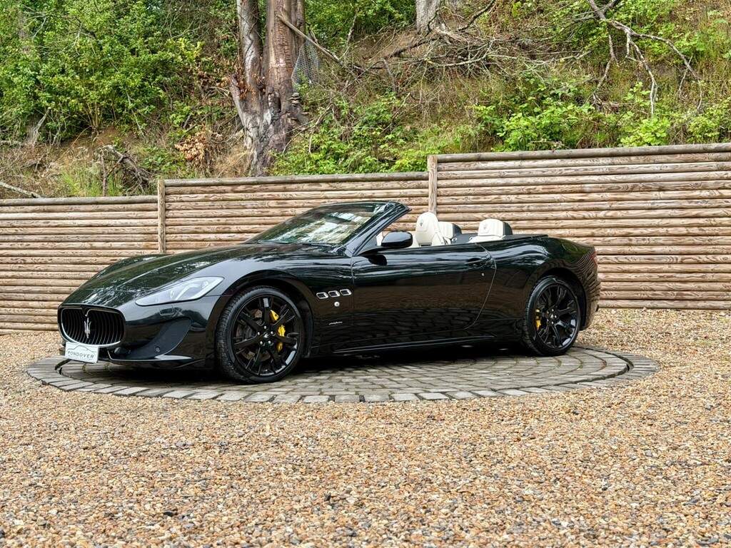 Maserati GranCabrio Convertible Black