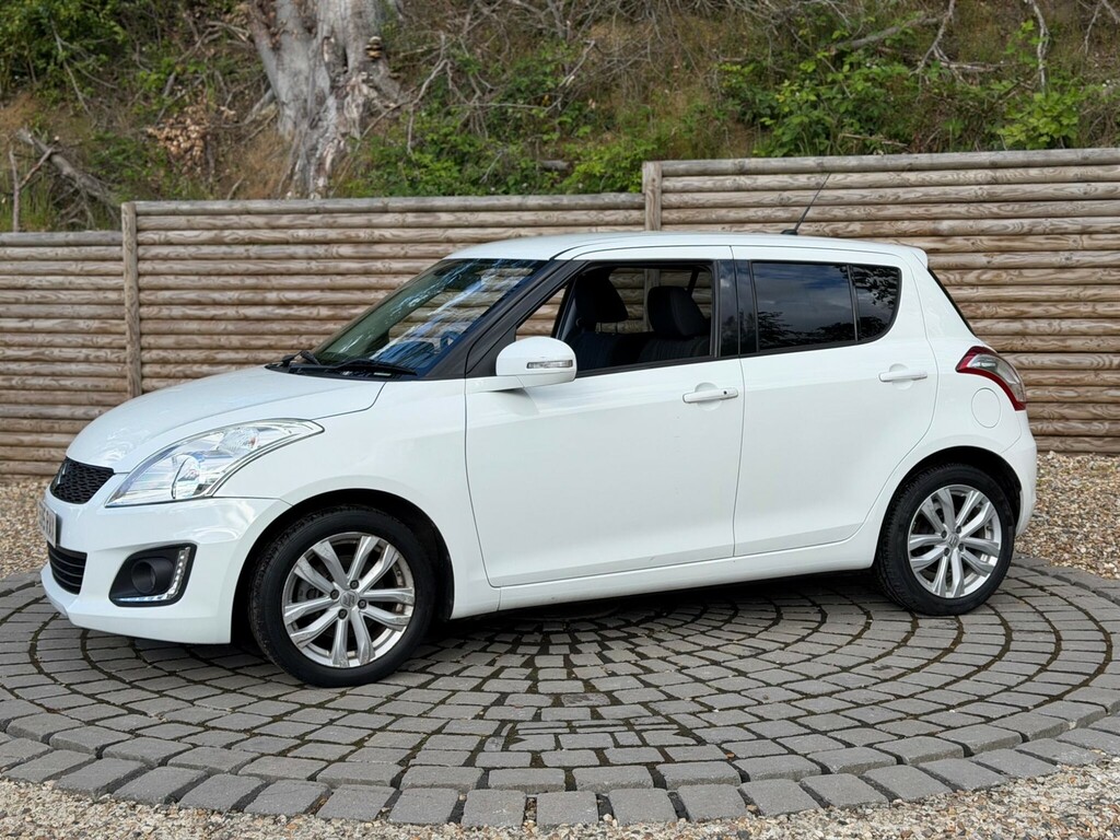 Suzuki Swift Hatchback White #4