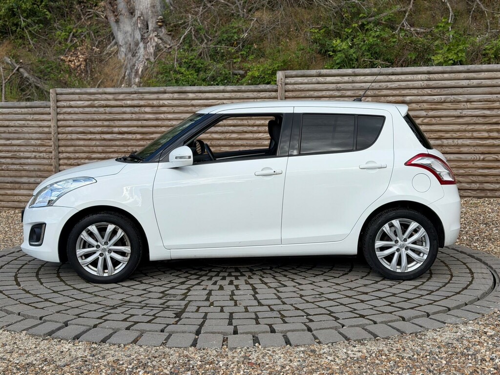 Suzuki Swift Hatchback White #5