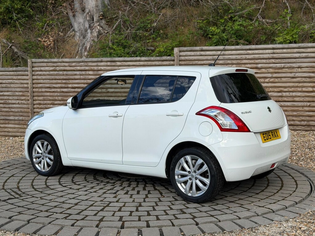 Suzuki Swift Hatchback White #6