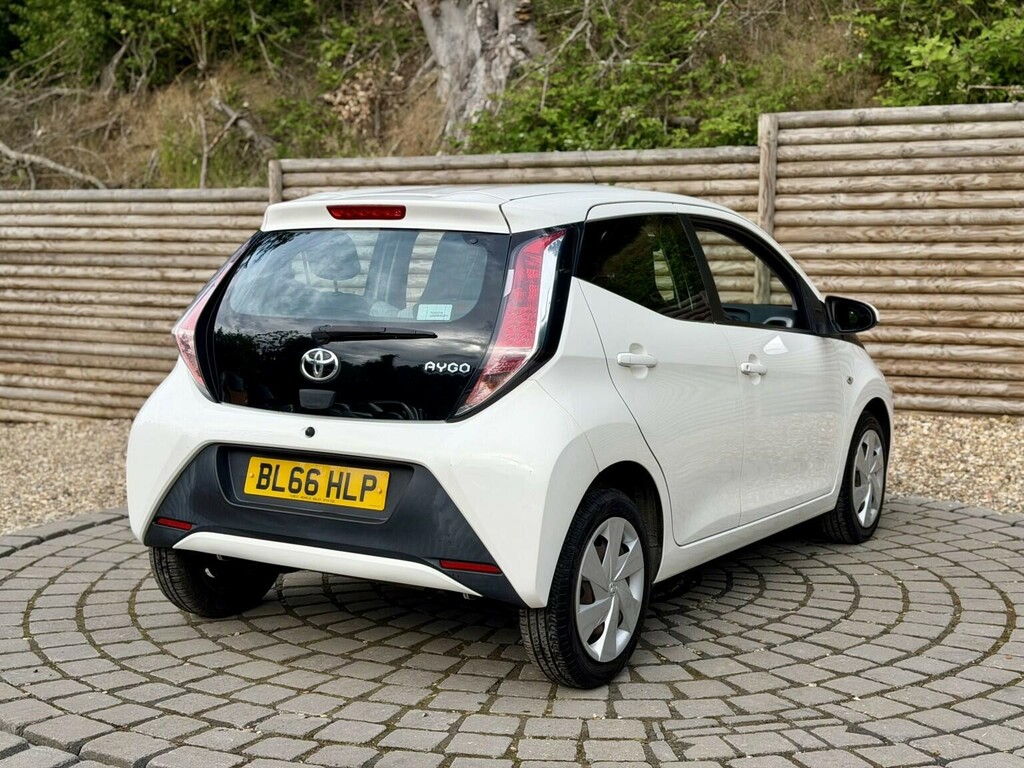 Toyota Aygo Hatchback Red #10