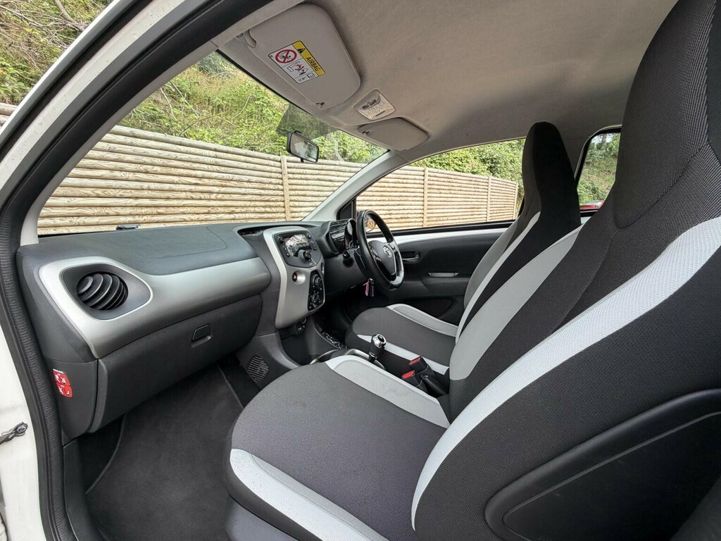 Toyota Aygo Hatchback Red #17