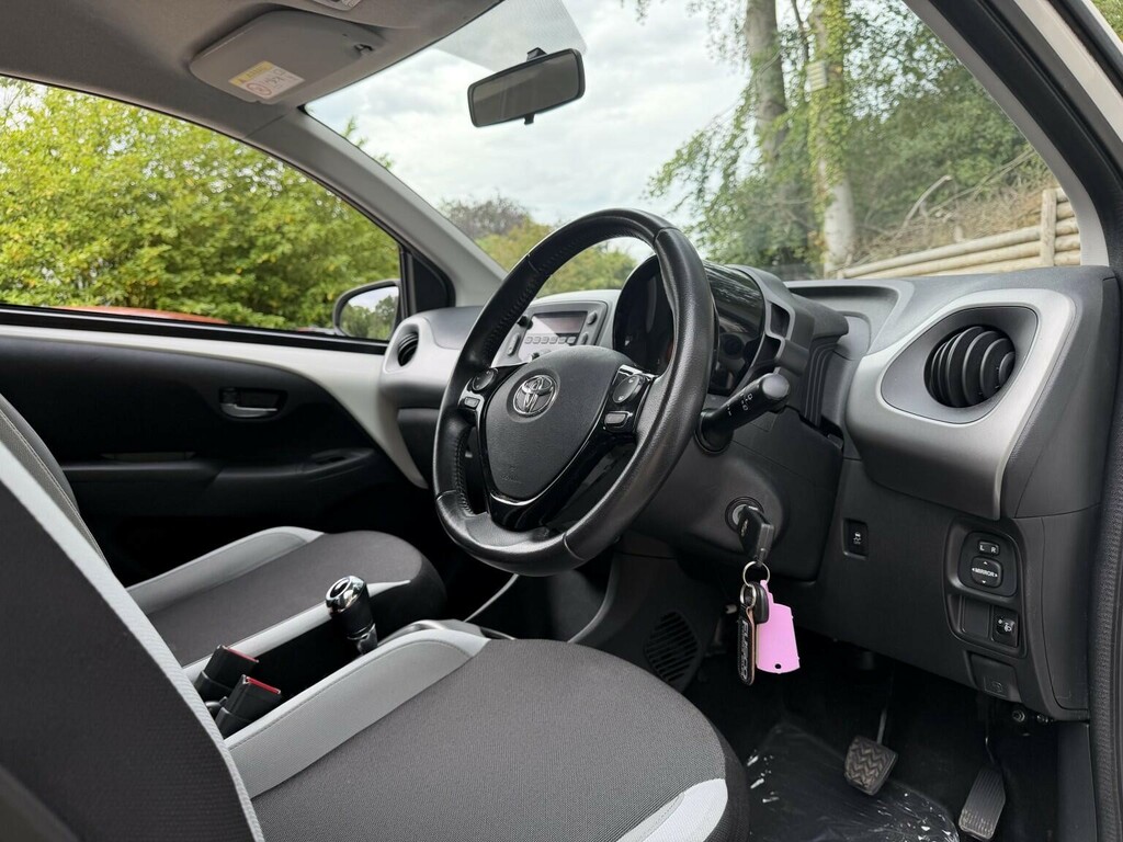 Toyota Aygo Hatchback Red #29