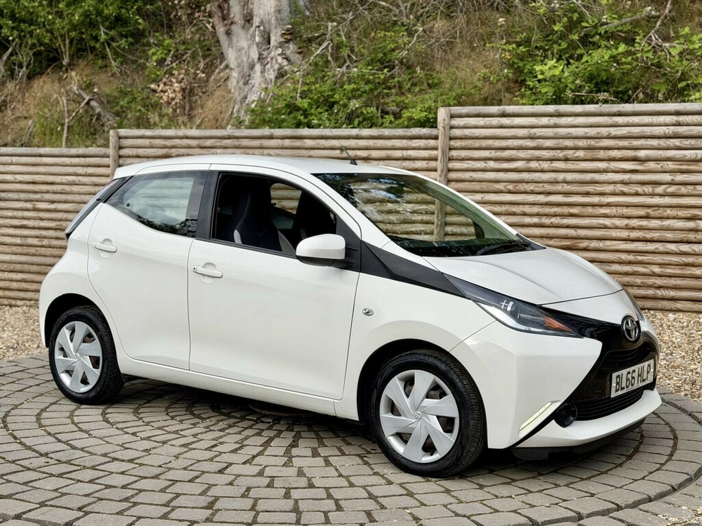 Toyota Aygo Hatchback Red #14