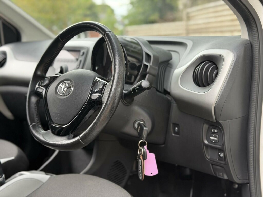 Toyota Aygo Hatchback Red #30
