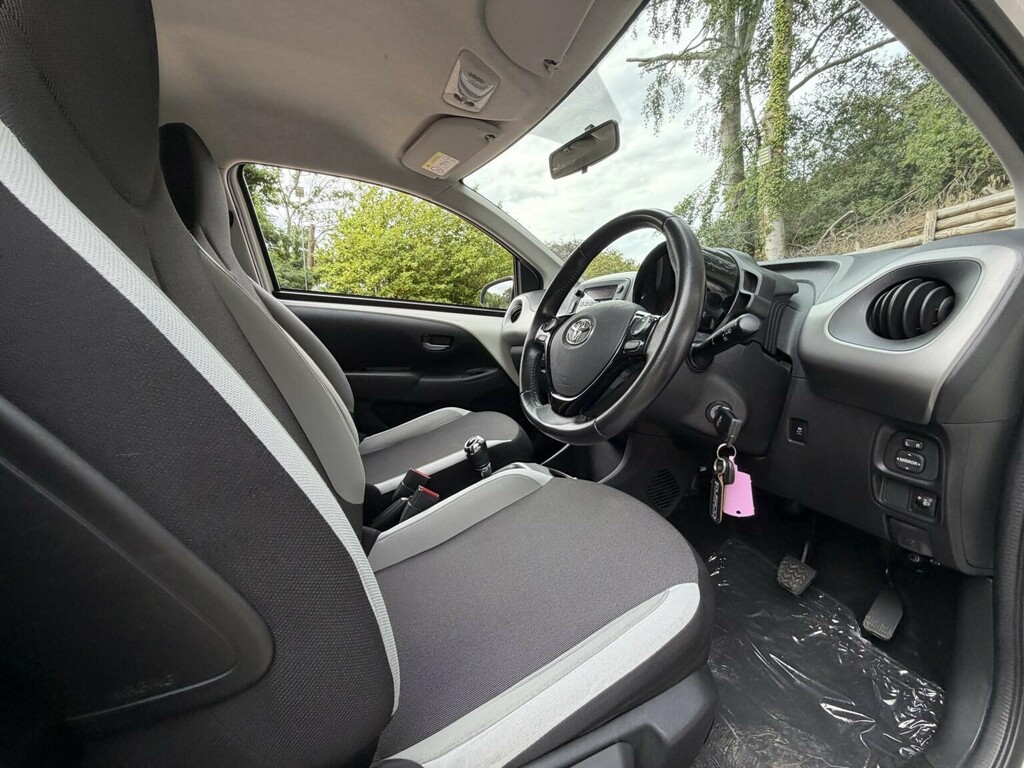 Toyota Aygo Hatchback Red #28