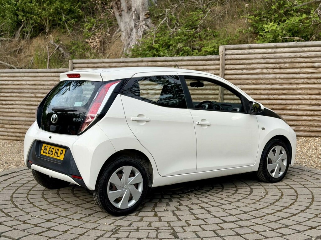 Toyota Aygo Hatchback Red #11