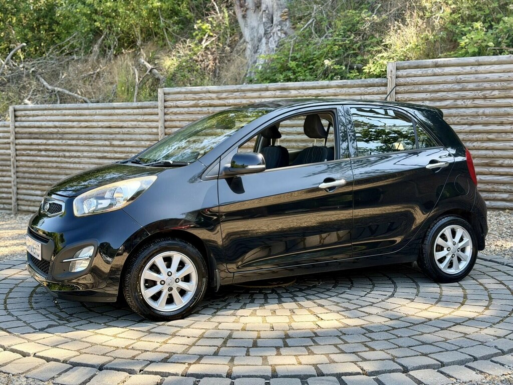 Kia Picanto Hatchback Black #4