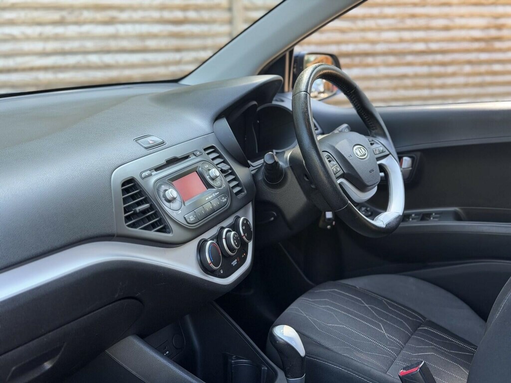 Kia Picanto Hatchback Black #2