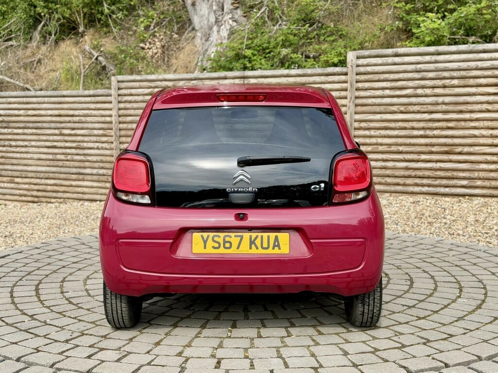 Citroen C1 Hatchback 1.0 Vti Feel Euro 6 Red #8