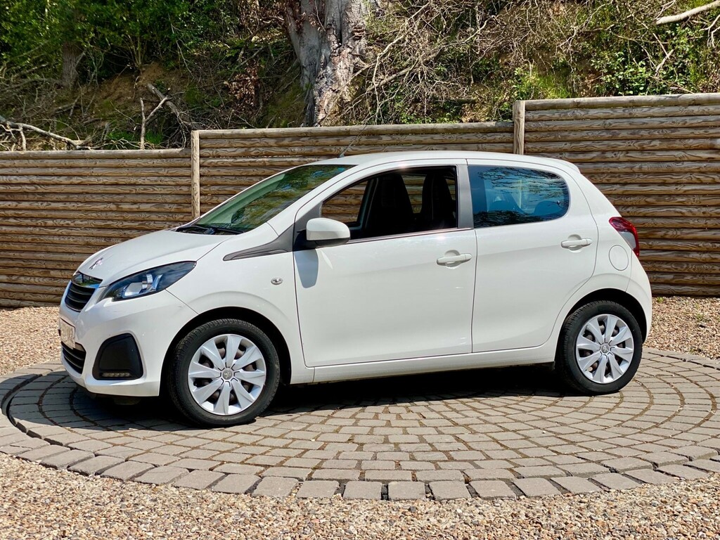 Peugeot 108 Hatchback White #4