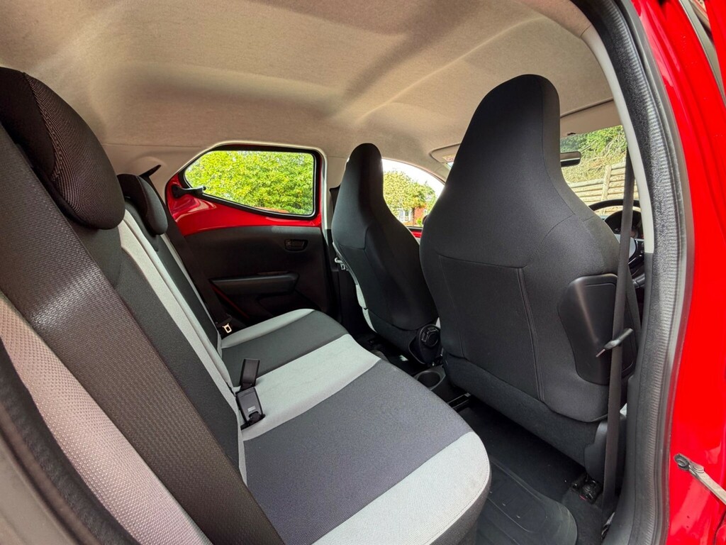Toyota Aygo Hatchback Red #23