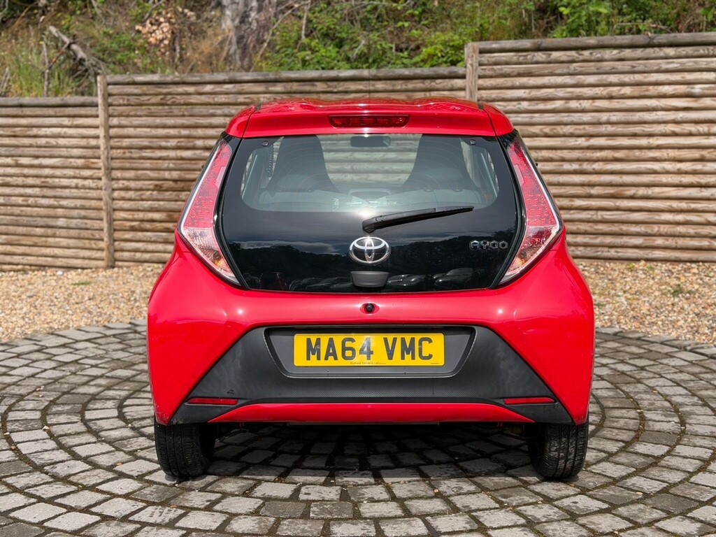 Toyota Aygo Hatchback Red #8