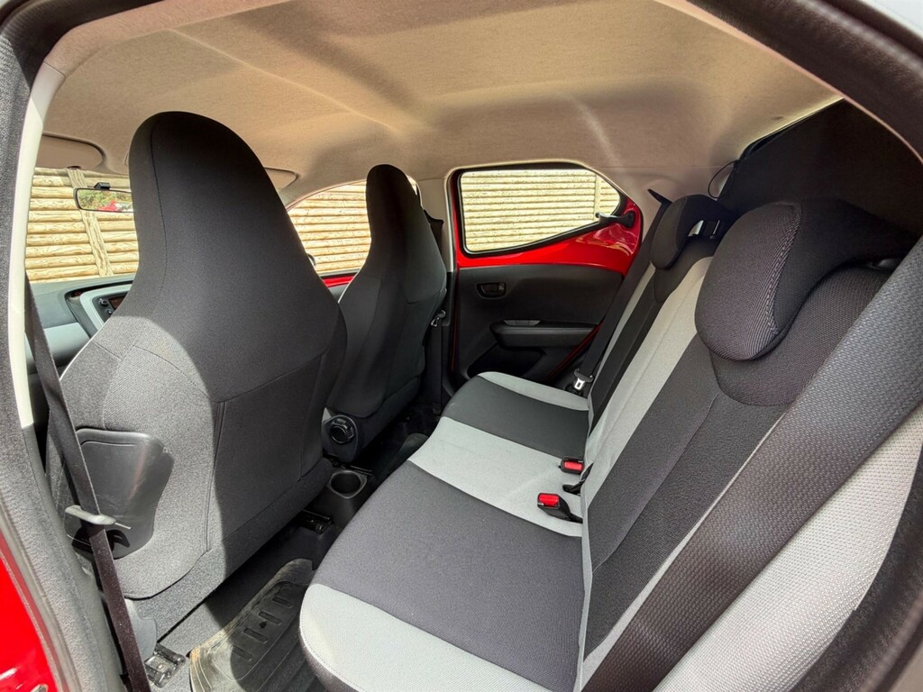 Toyota Aygo Hatchback Red #19