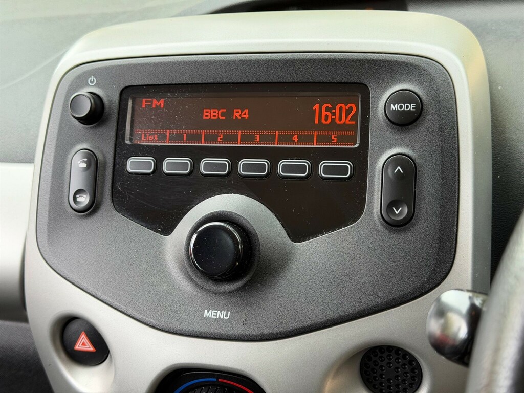 Toyota Aygo Hatchback Red #34