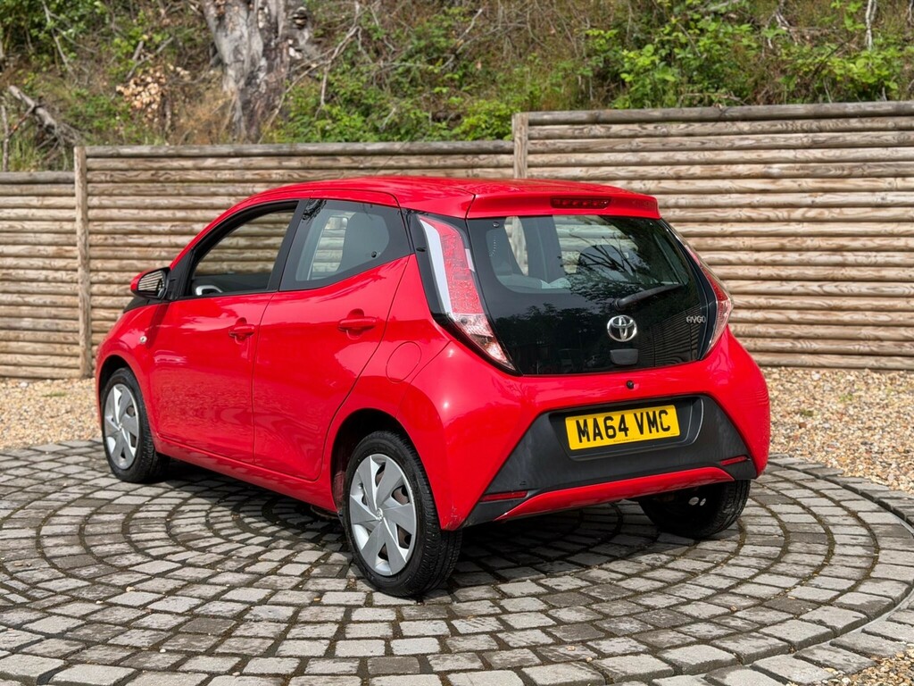 Toyota Aygo Hatchback Red #7