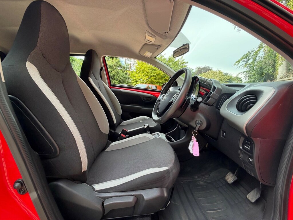 Toyota Aygo Hatchback Red #27