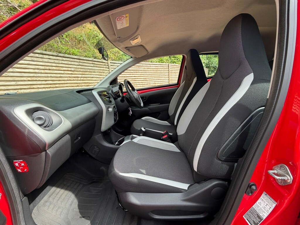 Toyota Aygo Hatchback Red #18