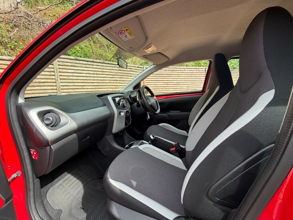 Toyota Aygo Hatchback Red #17
