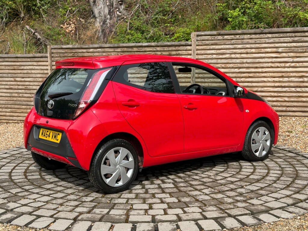 Toyota Aygo Hatchback Red #10