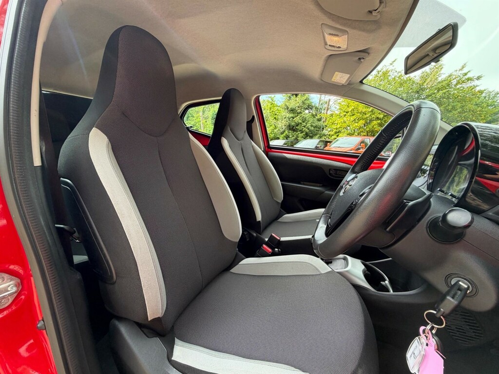 Toyota Aygo Hatchback Red #26