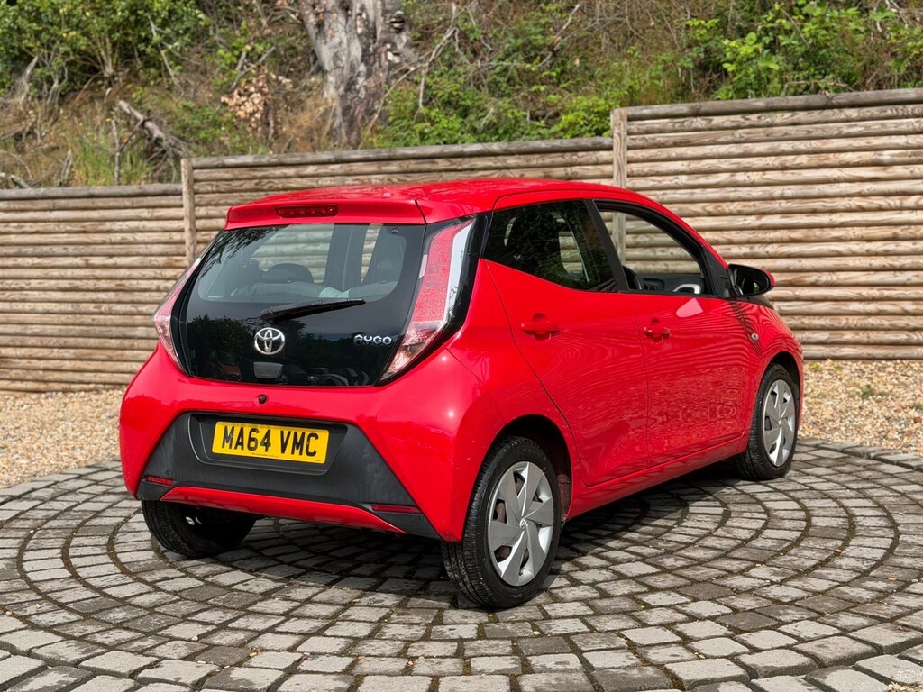 Toyota Aygo Hatchback Red #9