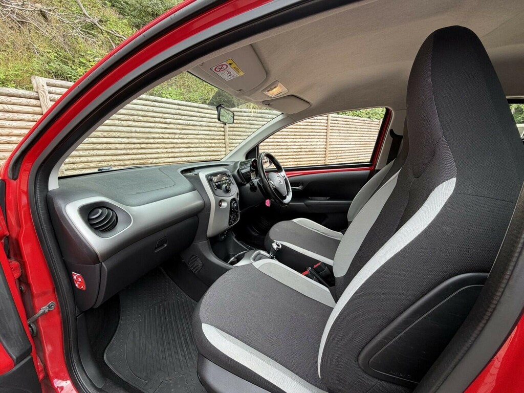 Toyota Aygo Hatchback Red #5