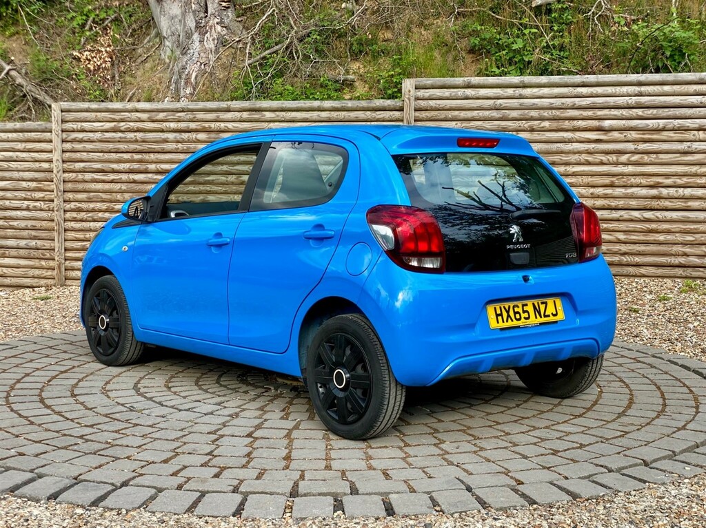 Peugeot 108 Hatchback Blue #6
