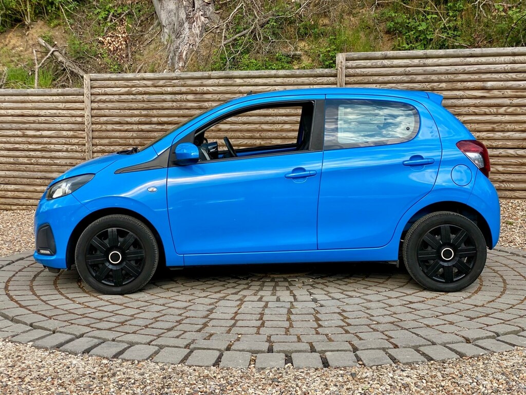 Peugeot 108 Hatchback Blue #5