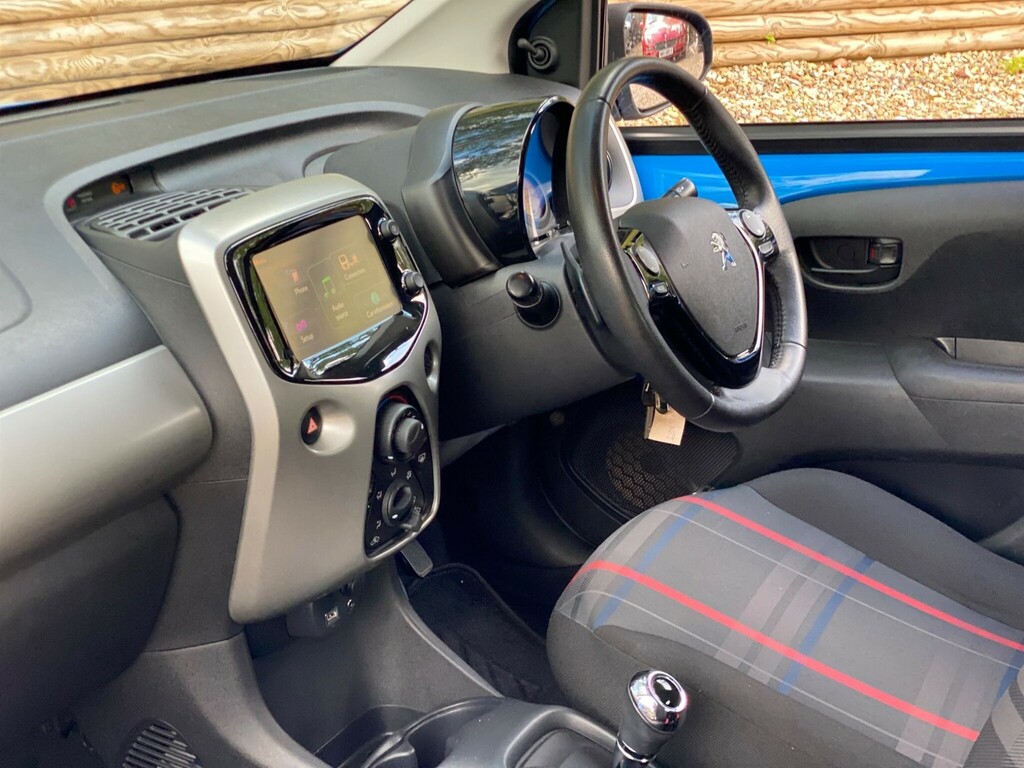Peugeot 108 Hatchback Blue #2