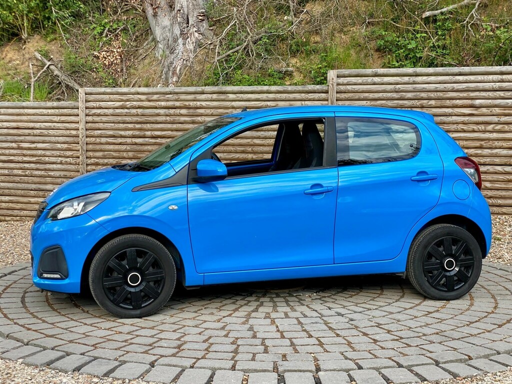 Peugeot 108 Hatchback Blue #4