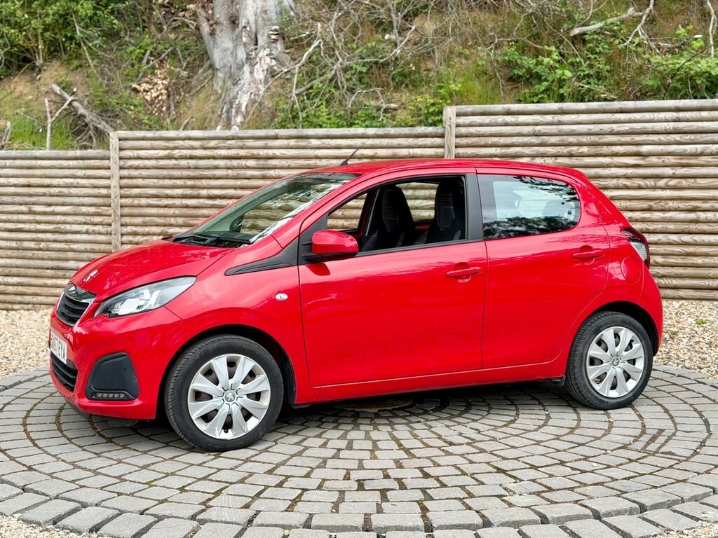 Peugeot 108 Hatchback Red #3