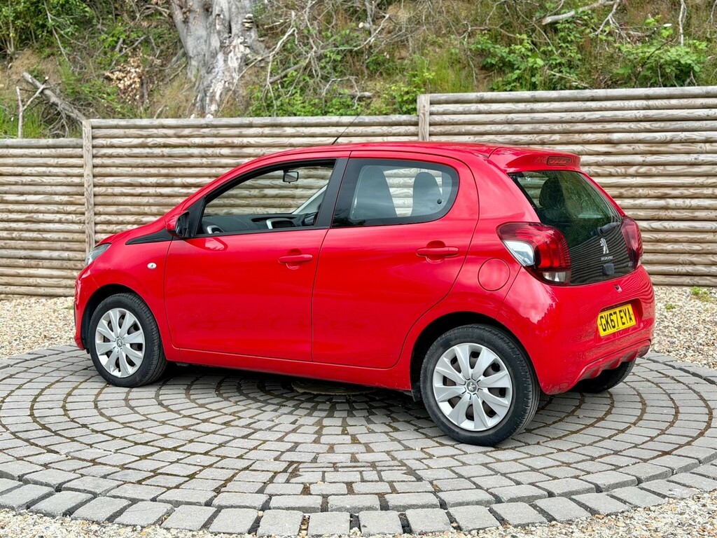 Peugeot 108 Hatchback Red #6
