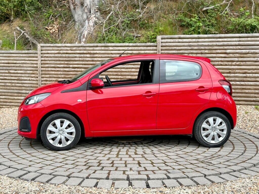 Peugeot 108 Hatchback Red #4