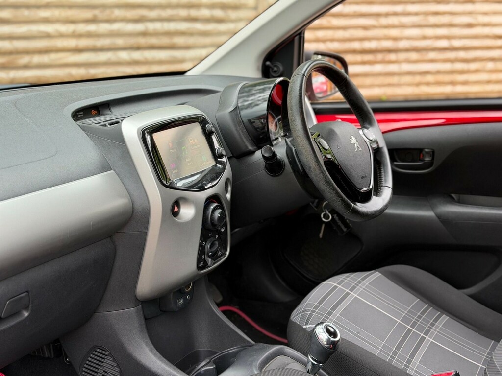 Peugeot 108 Hatchback Red #2